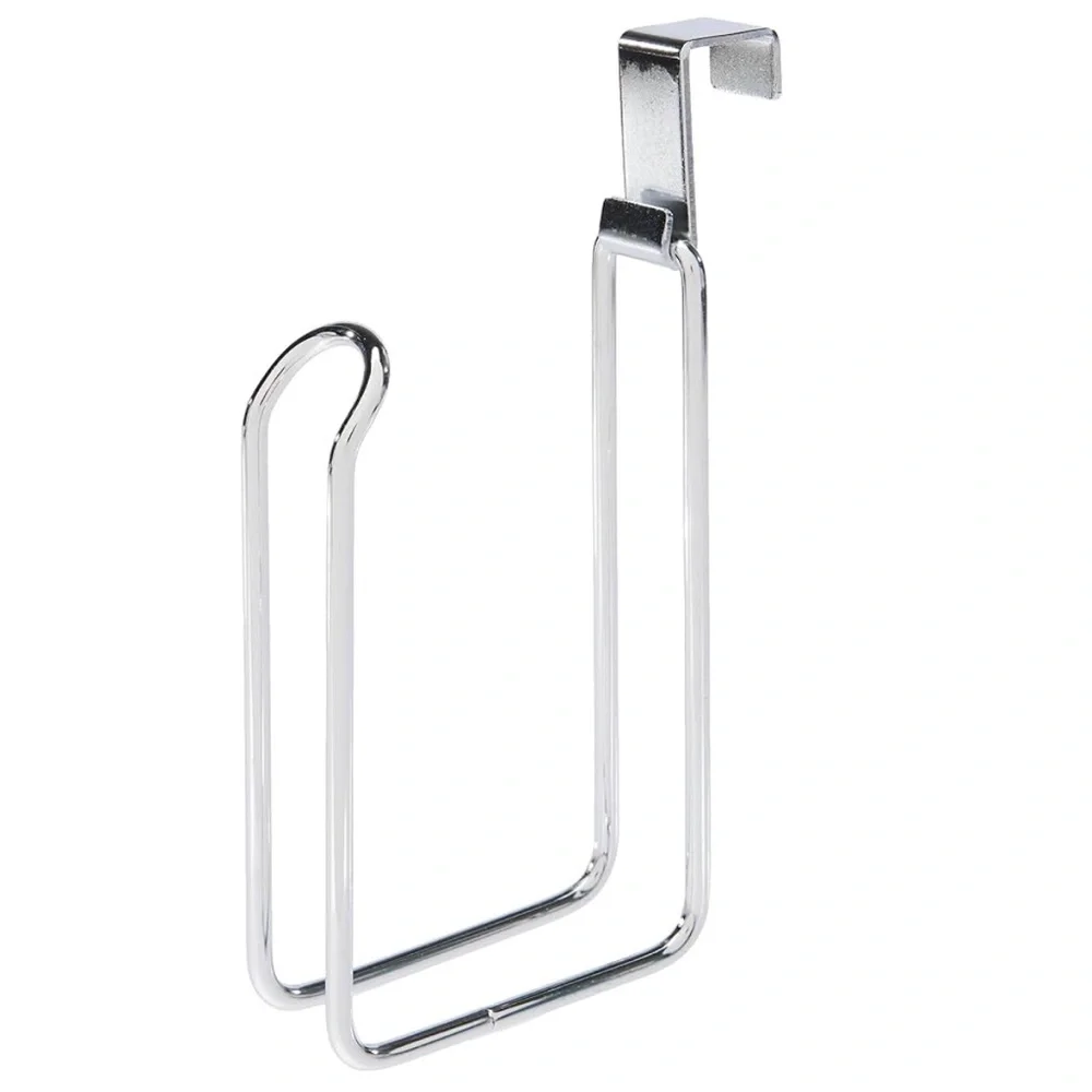 InterDesign Over the Tank Metal Toilet Paper Holder Bathroom Organizer